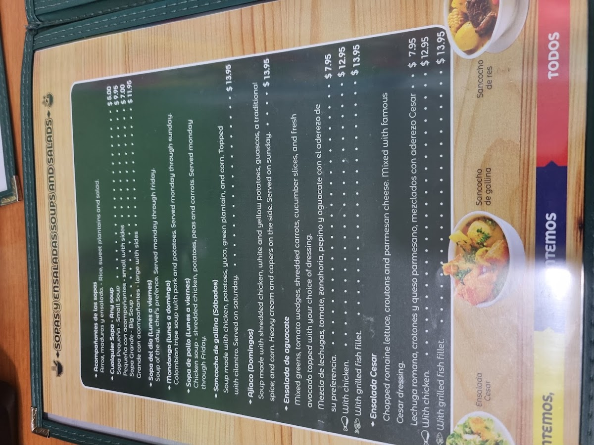 La Antioqueña Café & Restaurant Menu - Image 6